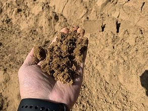 Песок намывной сортированный, ГОСТ 8736-2014, Мк 1,5-2,0 